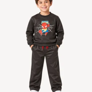 SPIDER-MAN TRACKSUIT | OLIVE MICRO-FLEECE