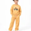 LA CHAPELLE TRACKSUIT | YELLOW MICRO-FLEECE