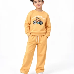 LA CHAPELLE TRACKSUIT | YELLOW MICRO-FLEECE