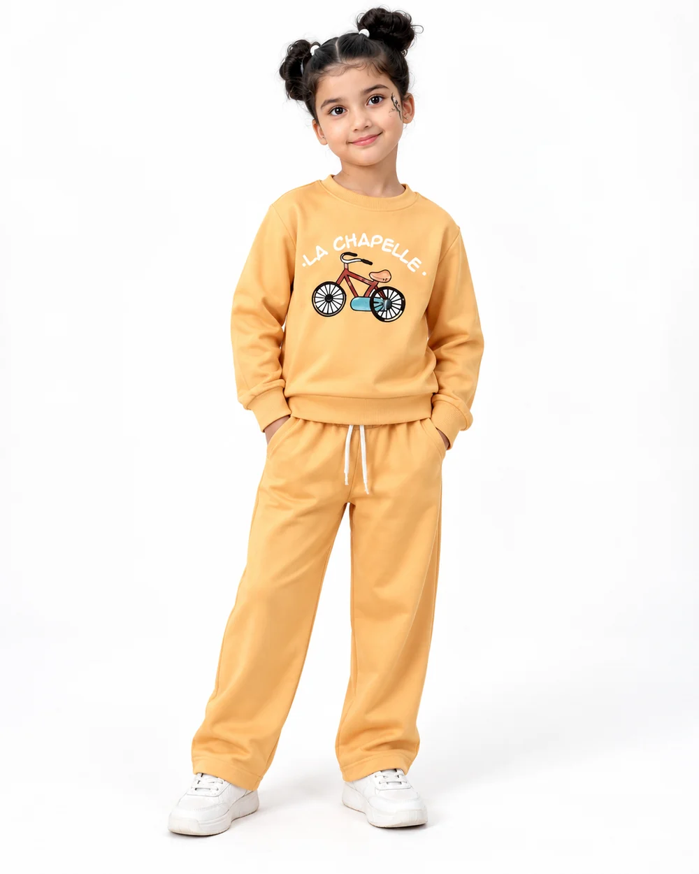 LA CHAPELLE TRACKSUIT | YELLOW MICRO-FLEECE