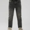 GREY RANDOM JEANS | ACID WASH