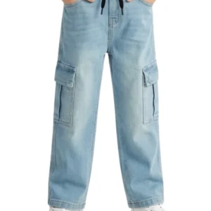 6 POCKET CARGO PANT | BLUE(LIGHT)