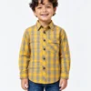 Boys Yellow Check | Shirt